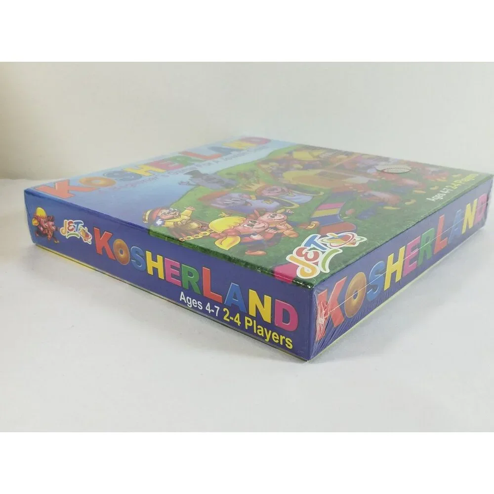 KosherLand A Beginner's Game For A Jewish Child Item Board Game Sealed Jet